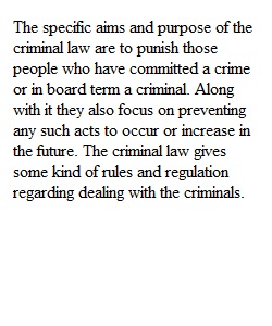 Criminal Justice Chapter 1 Assignment